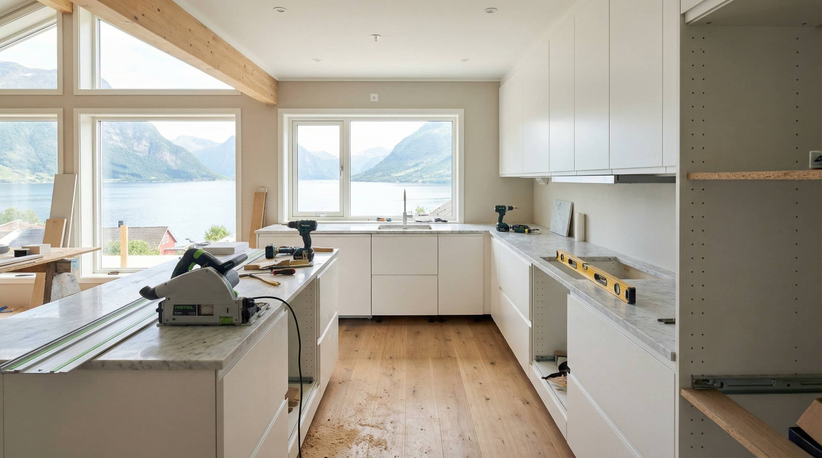 Pusse opp kjøkken – priser, tips og planlegging