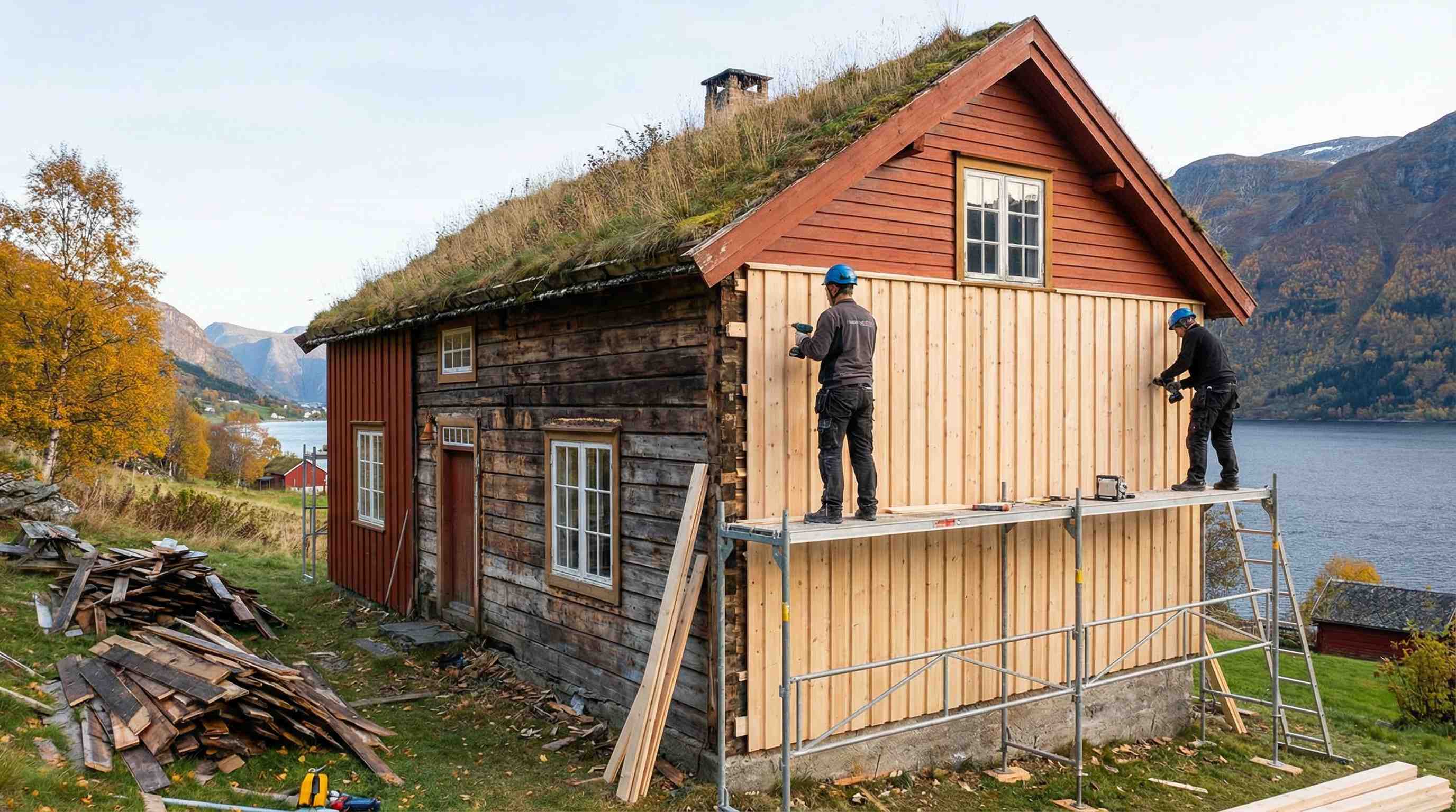 Bytte kledning – typer, priser og vedlikehold