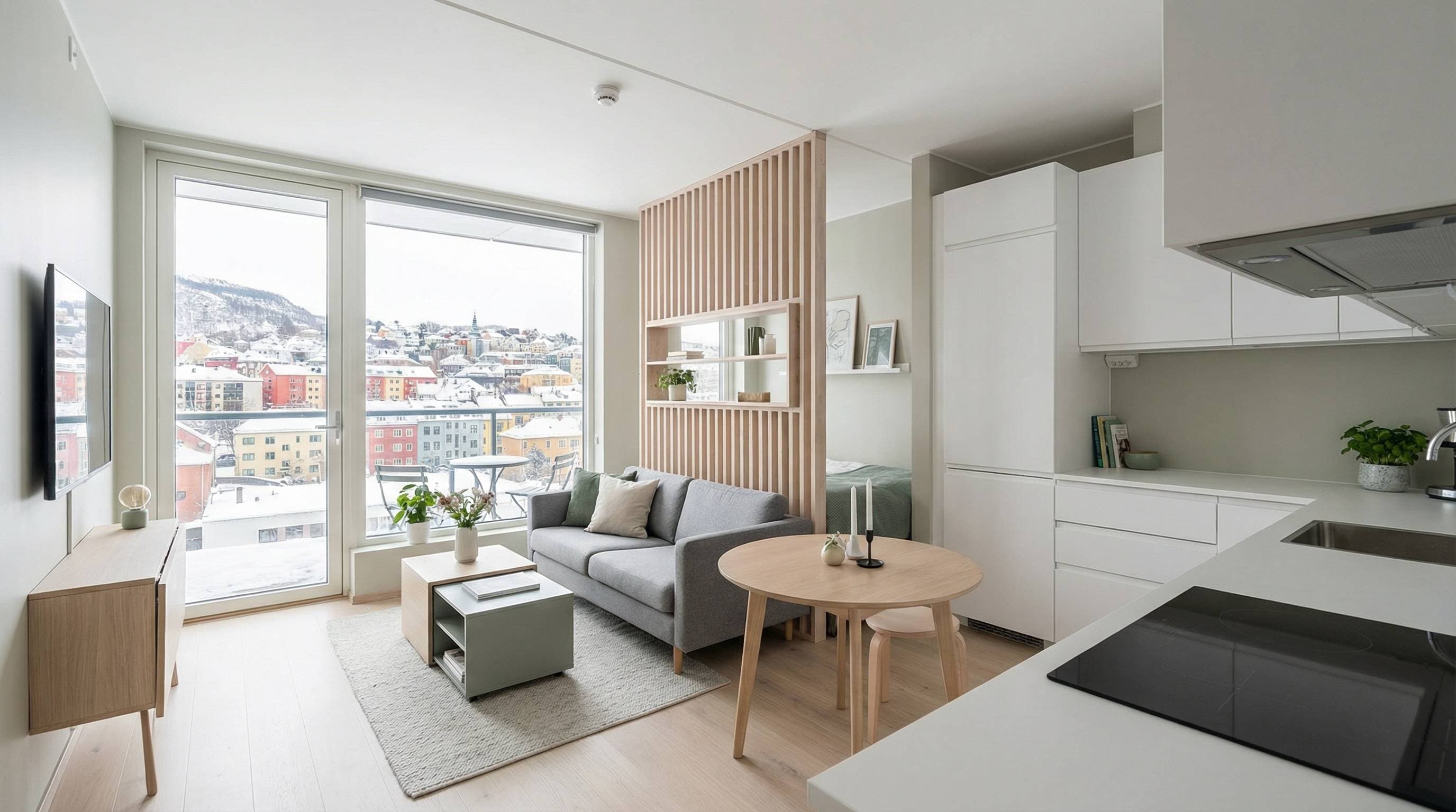 Planløsning leilighet 50kvm – smart romfordeling