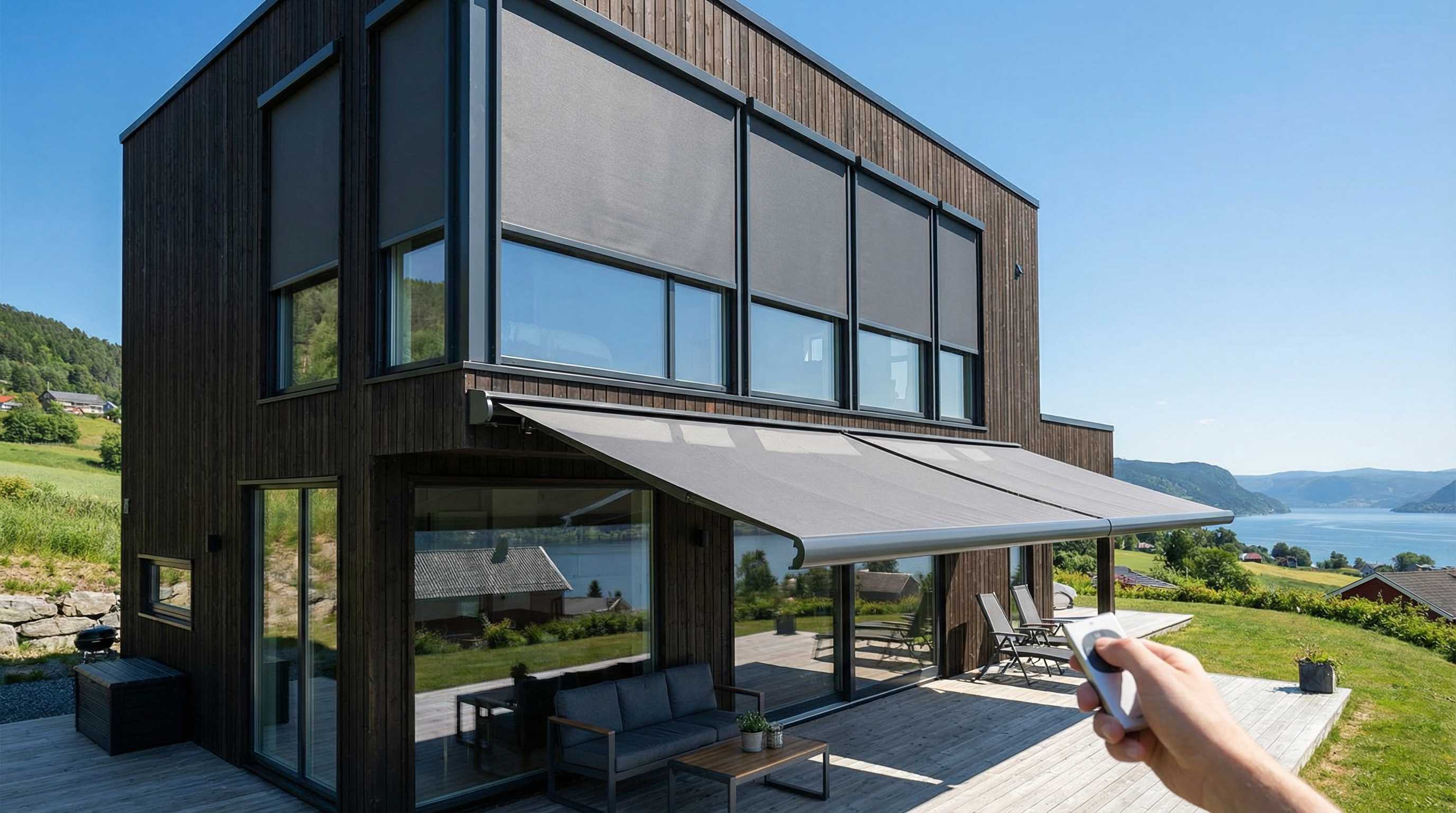 Zip screen uten motor – zip screen uten motor, smart solskjerming og tips