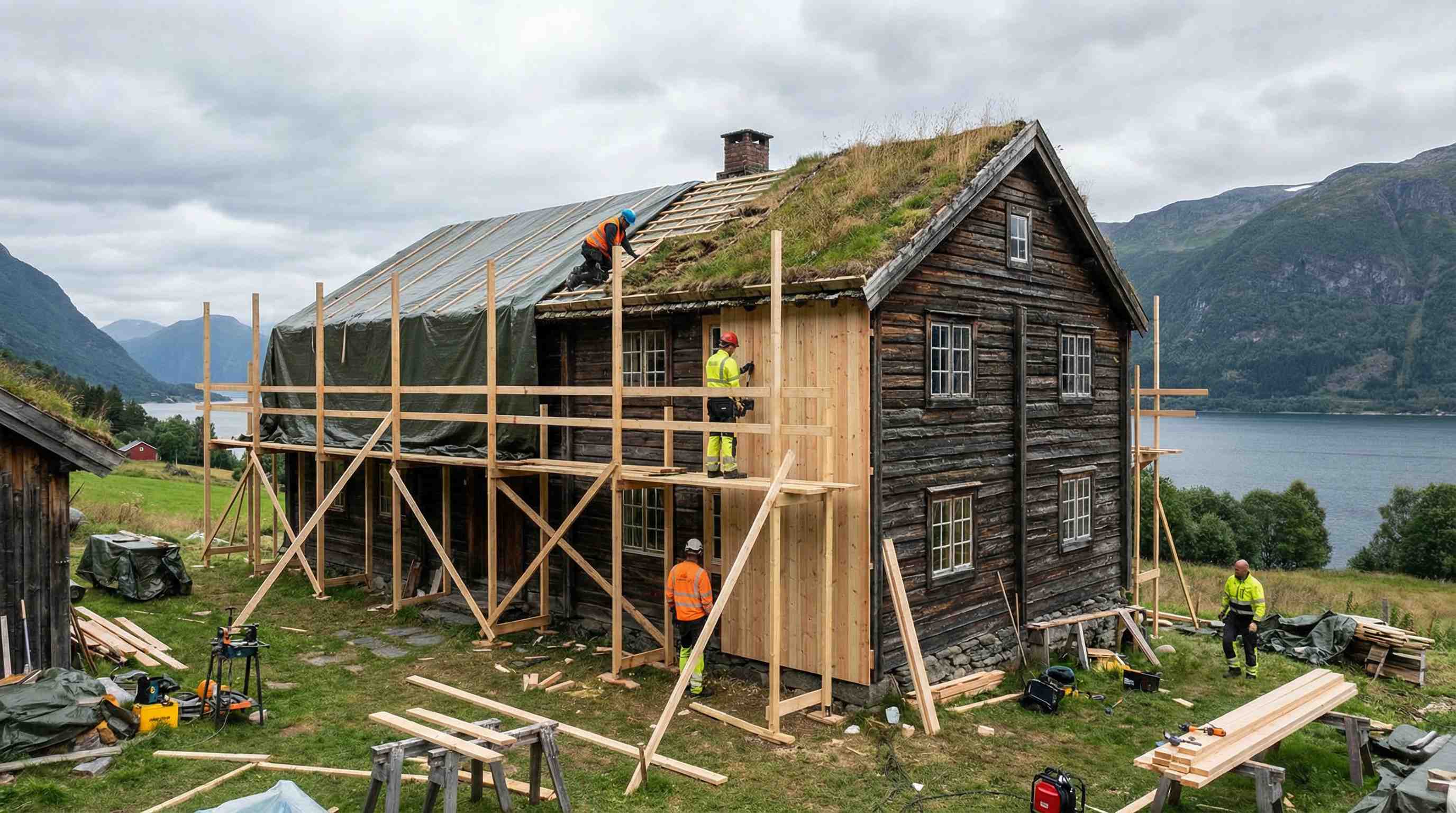 Renovere gammelt hus – planlegging, kostnader og tips