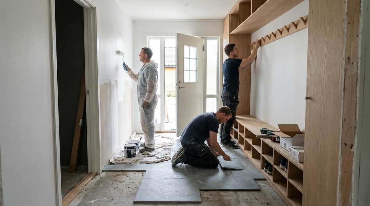 Pusse opp gangen - Hva koster det? Se priser og sammenlign tilbud (2026)