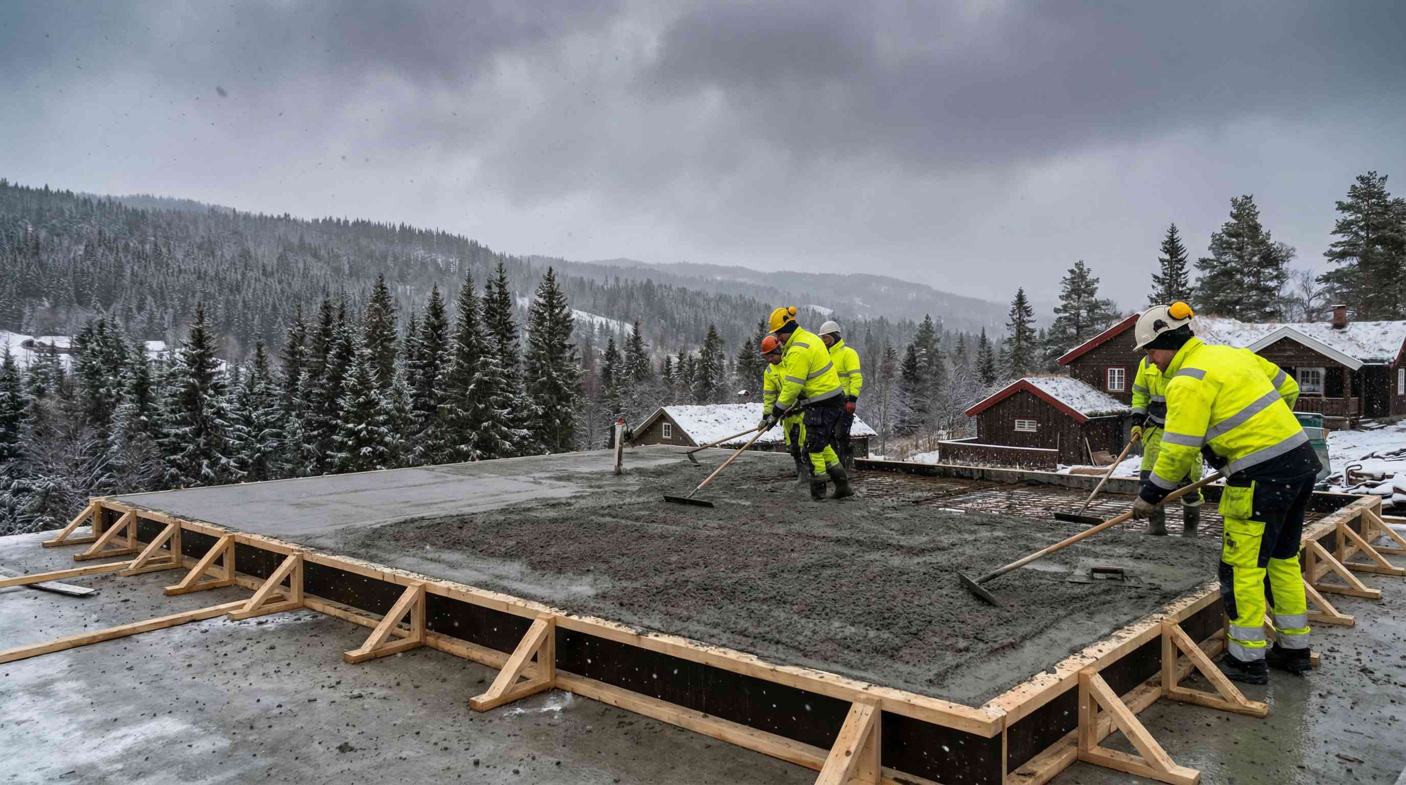 Støpe såle – fundament, betongplate og priser