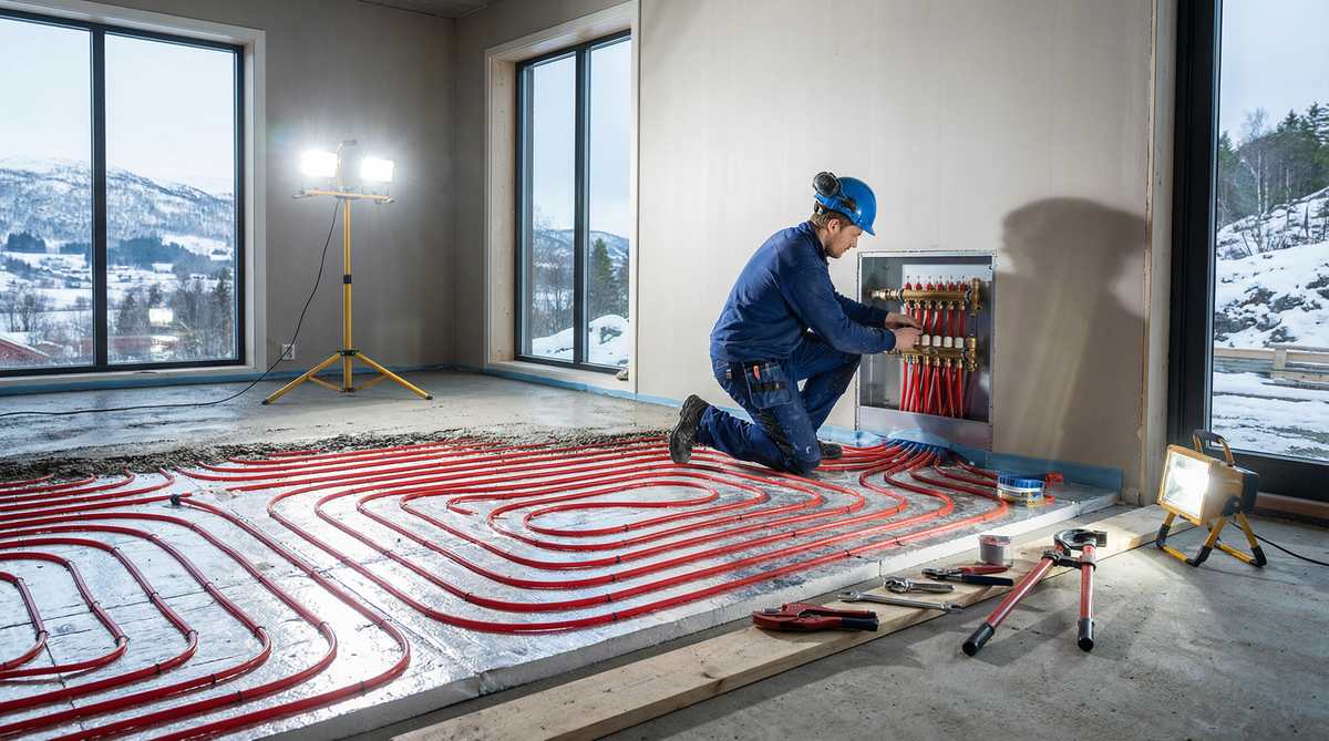 Vannbåren varme - Hva koster det? Se priser og sammenlign tilbud (2026)