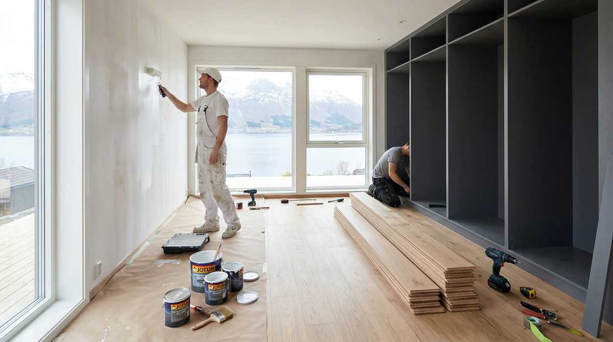 Pusse opp soverom - Hva koster det? Se priser og sammenlign tilbud (2026)