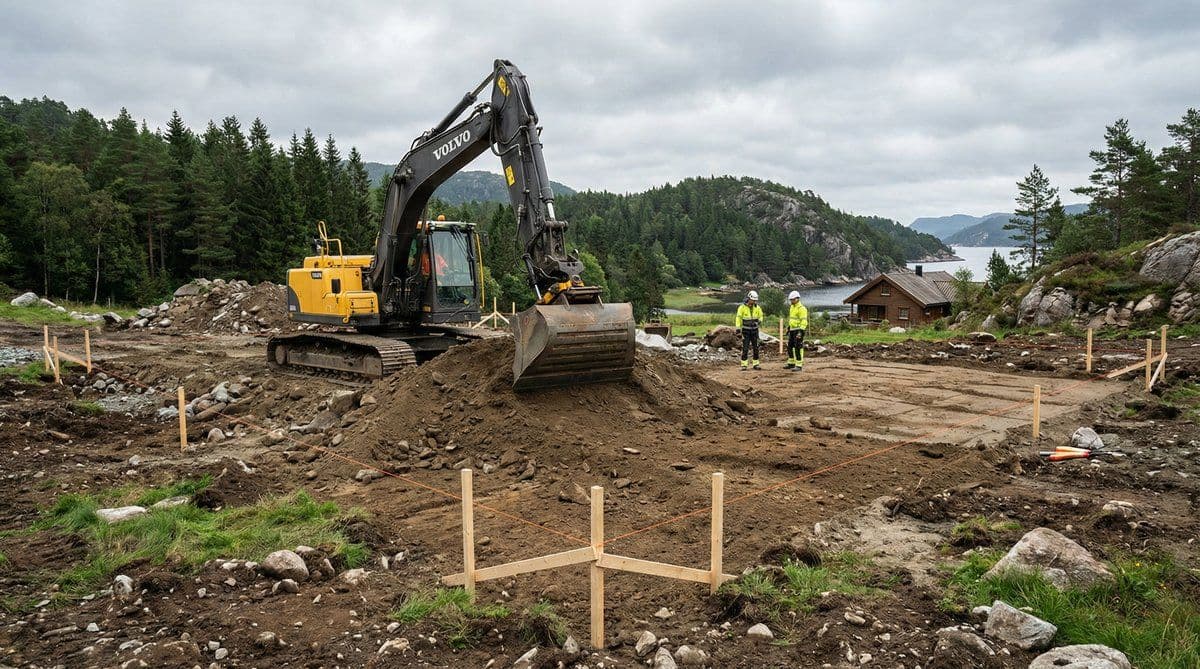 Planering av tomt - Hva koster det? Se priser og sammenlign tilbud (2026)