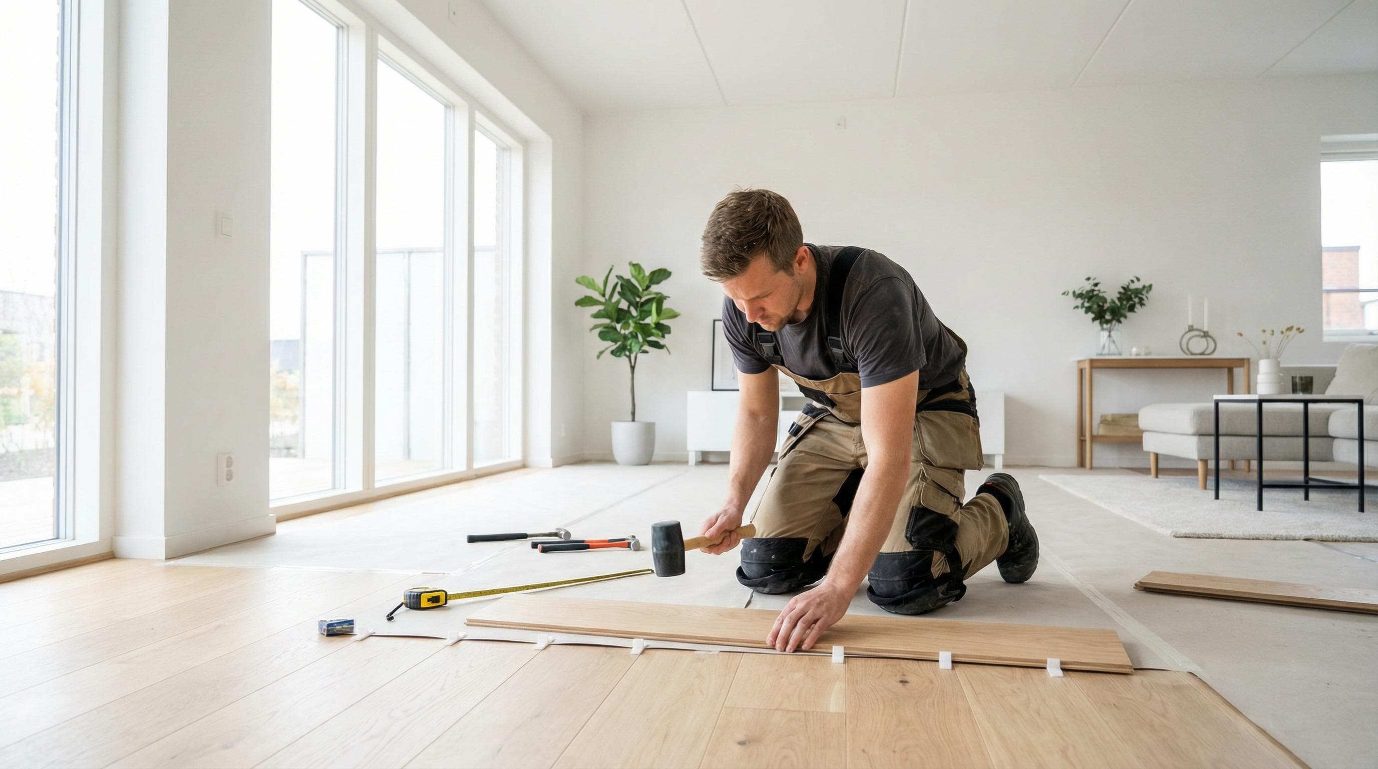 Legge gulv – komplett guide til gulvlegging fra A til Å