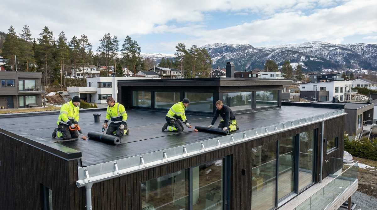 Flatt tak - Hva koster det? Se priser og sammenlign tilbud (2026)