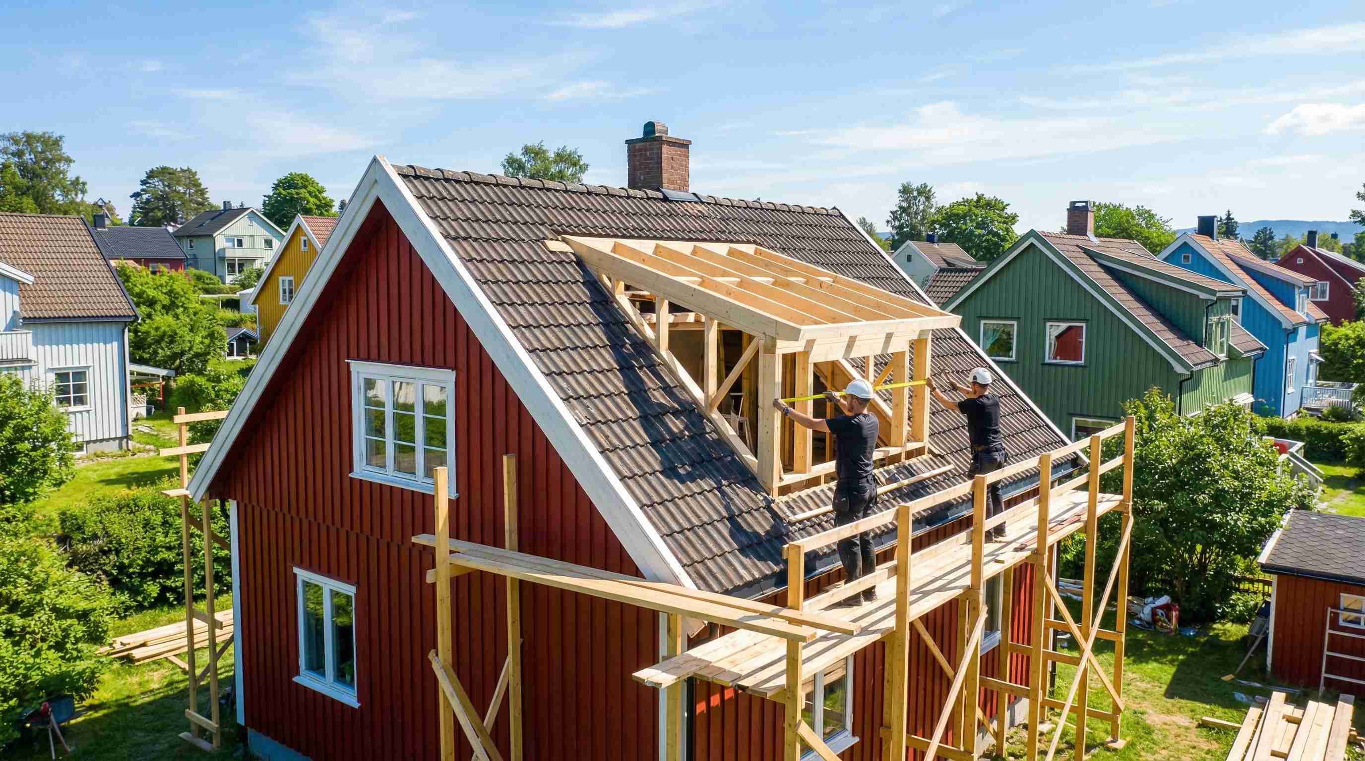 Bygge ark på gammelt hus – bygge ark på gammelt hus, kvist på hus og tips