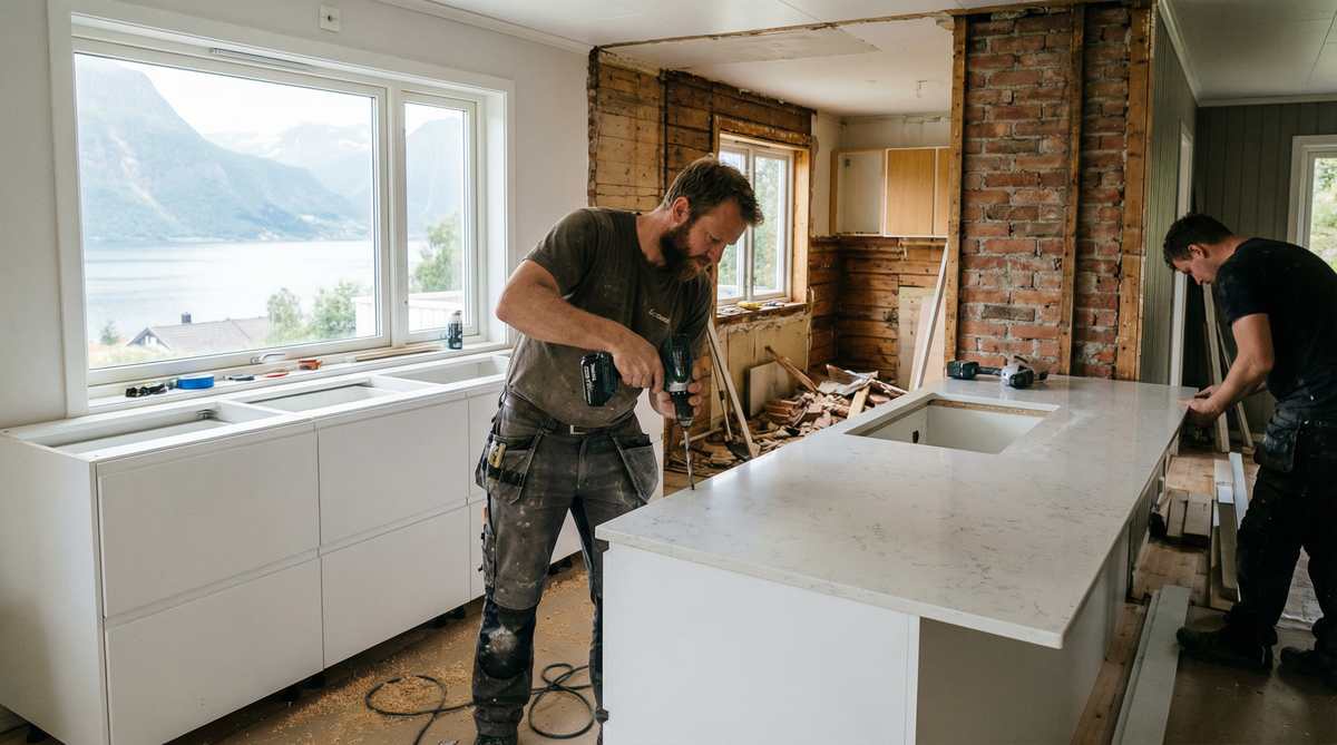 Renovering av kjøkken - Hva koster det? Se priser og sammenlign tilbud (2026)