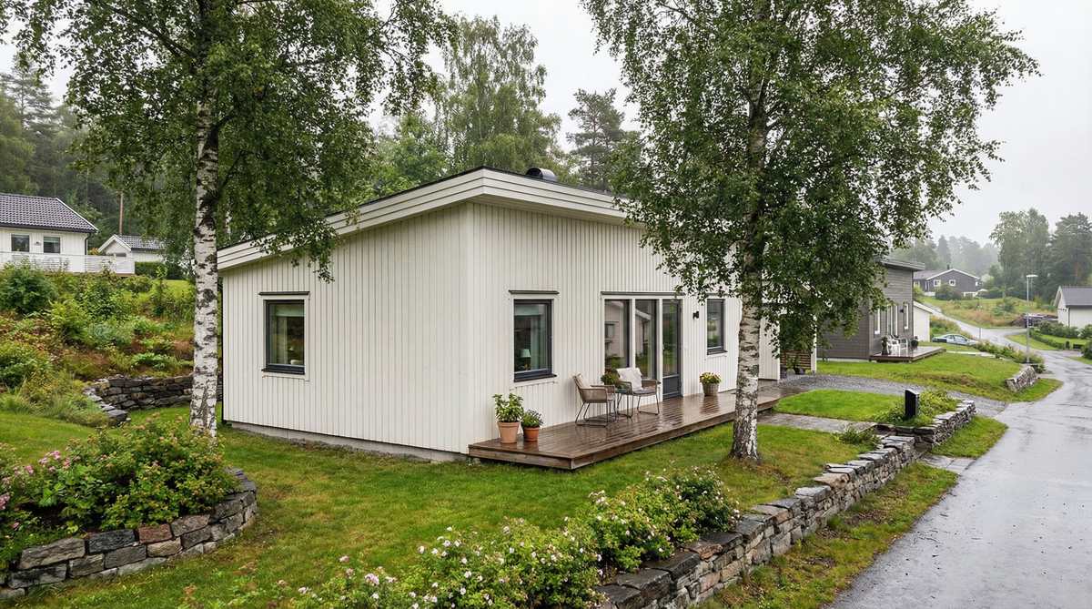 Små hus - Hva koster det? Se priser og sammenlign tilbud (2026)