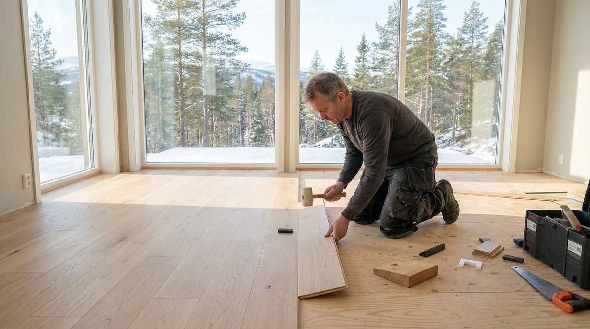 Legge gulv pris - Hva koster det? Se priser og sammenlign tilbud (2026)