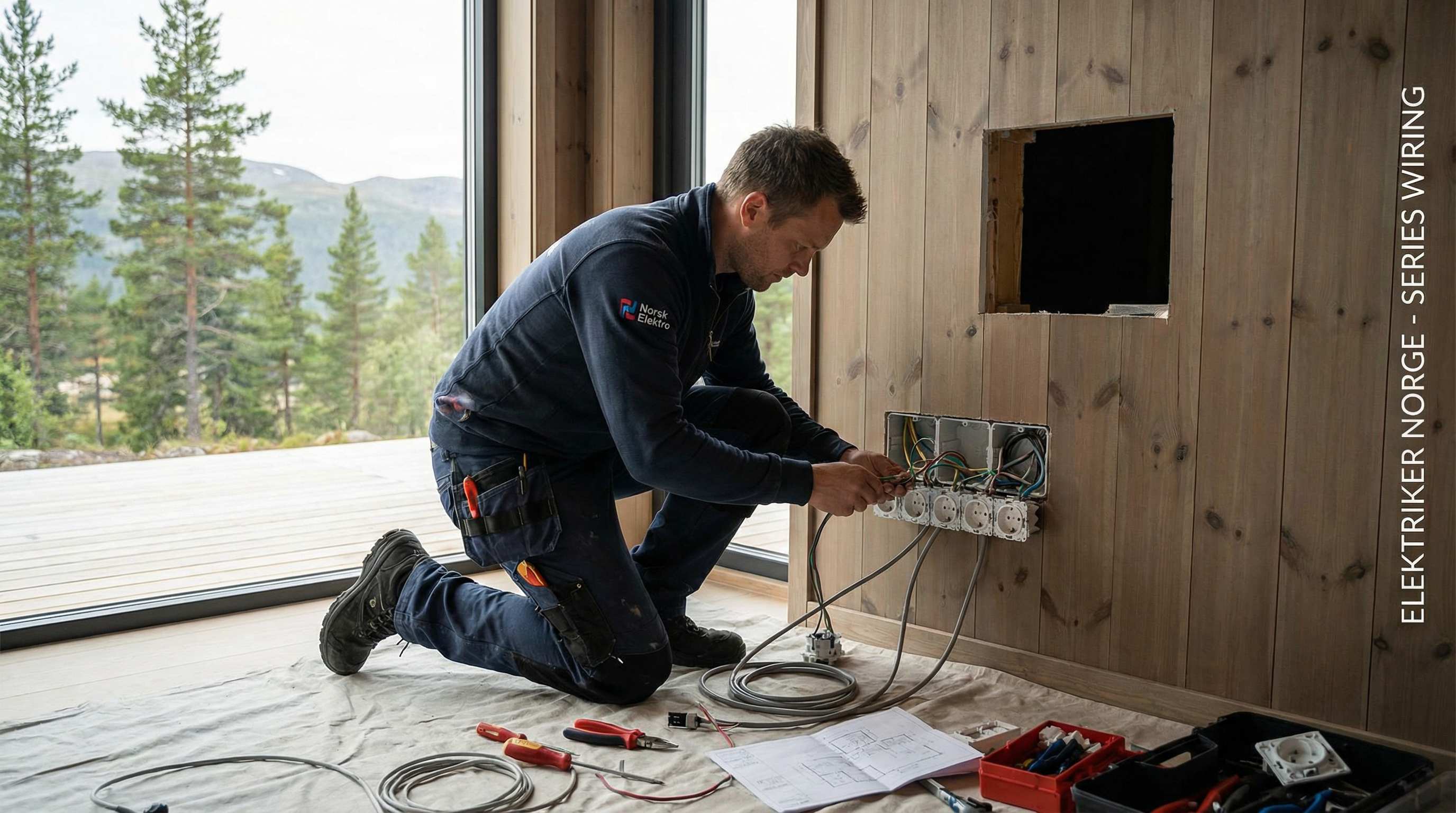 Koble Stikkontakt I Serie - En guide fra A til Å