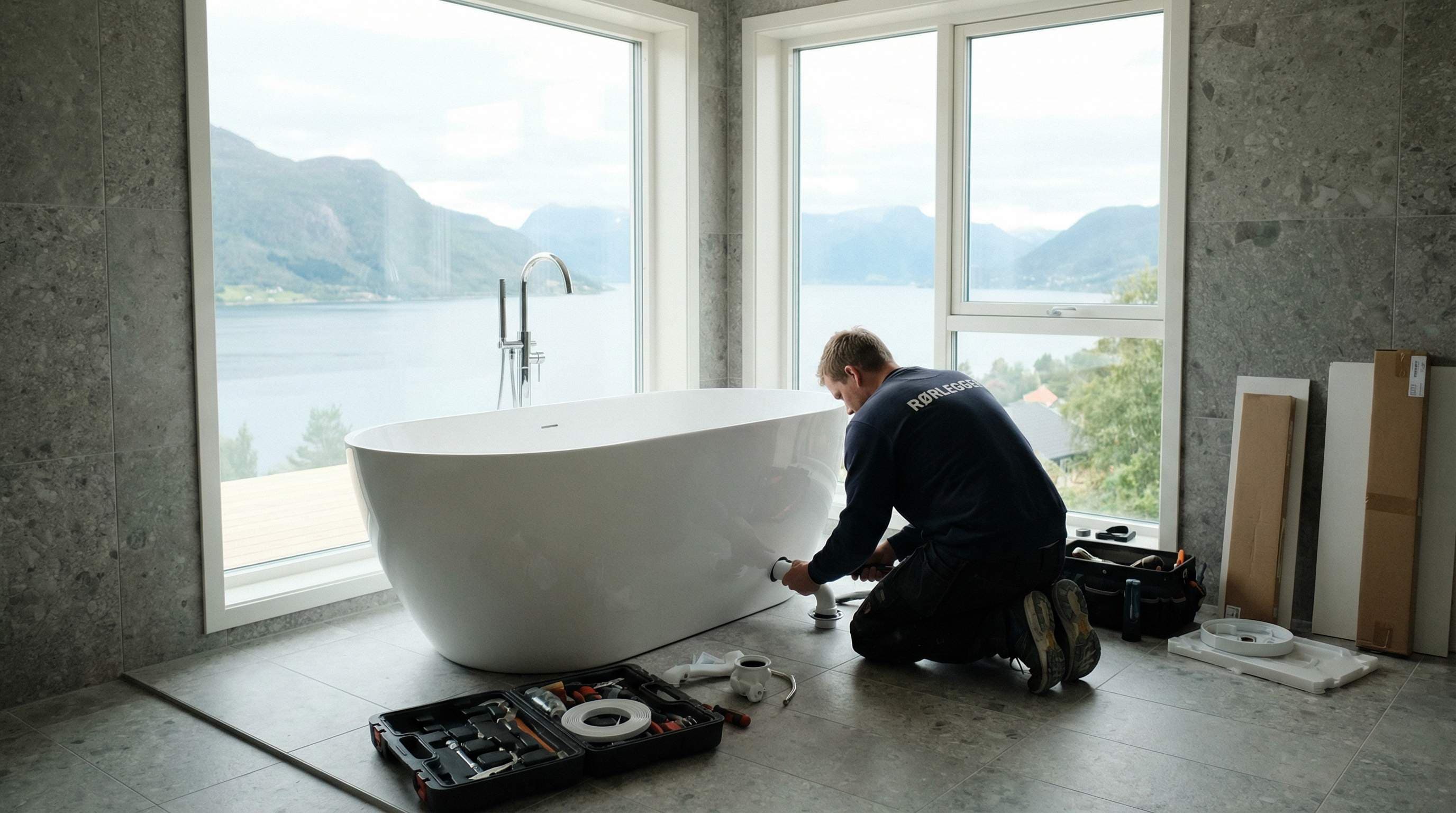 Nytt badekar – typer, installasjon og kostnader