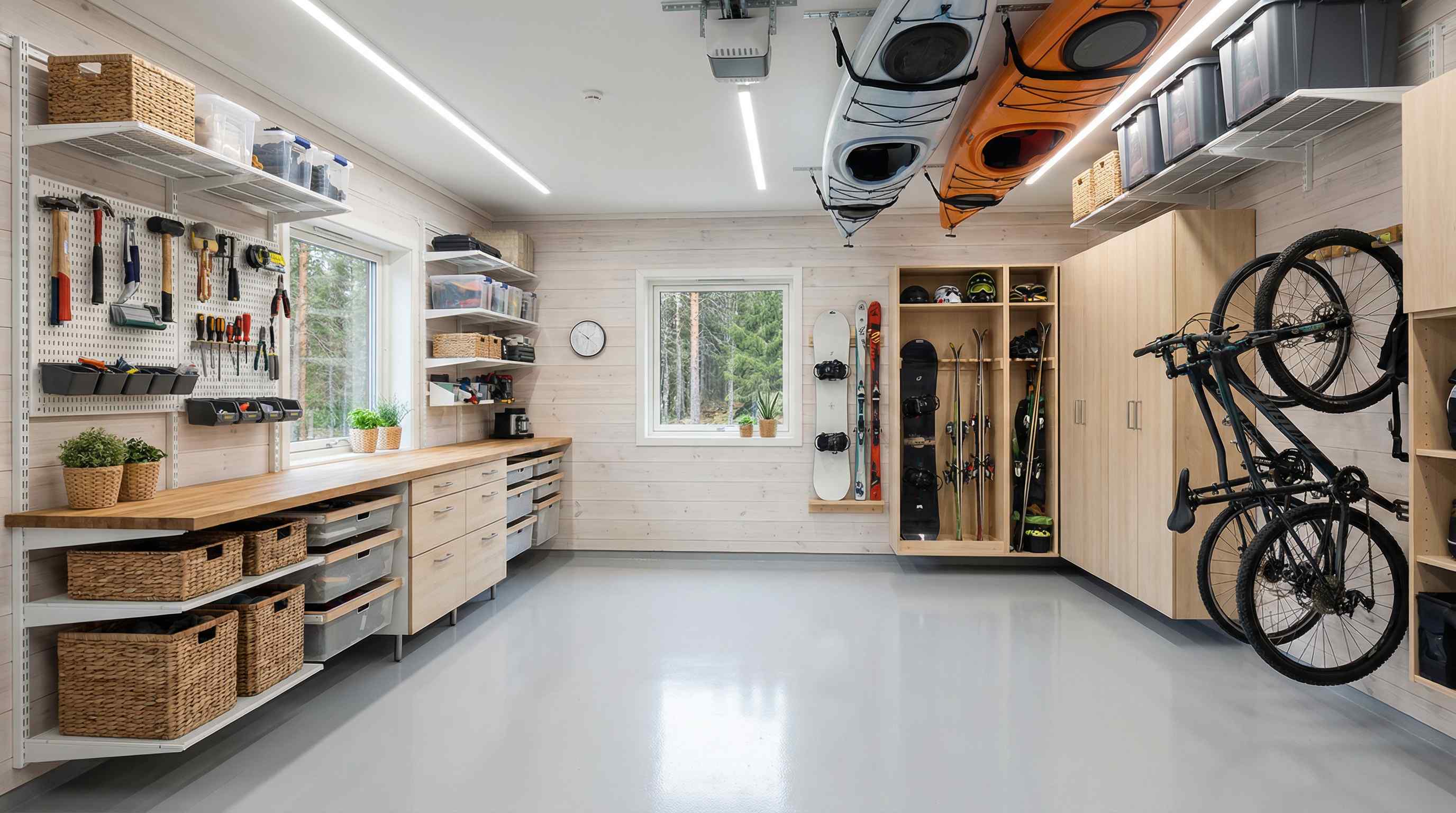 Garasje innredning – slik innreder du garasjen smart og praktisk