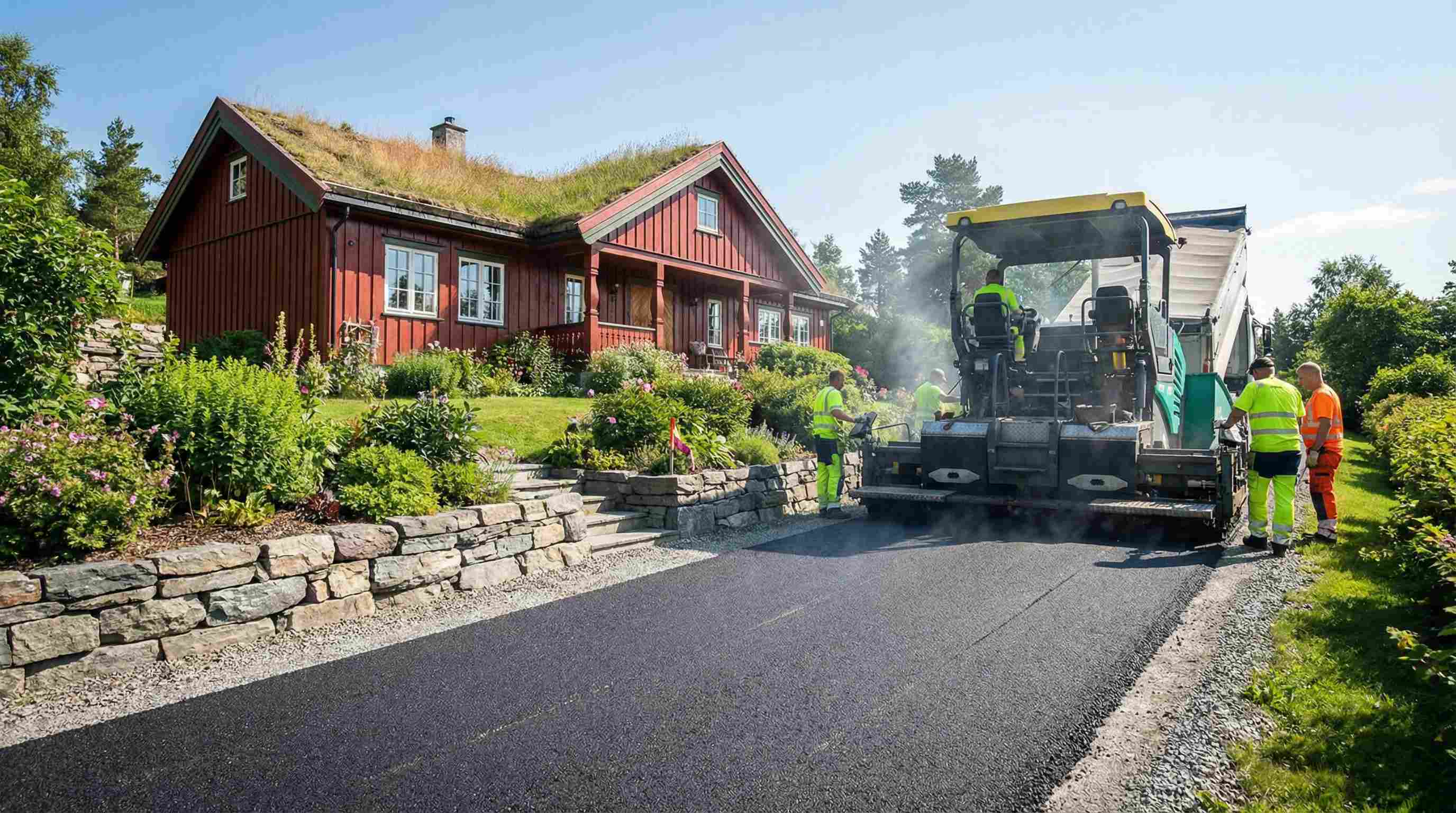 Asfaltering – prosess, underlag, typer og priser