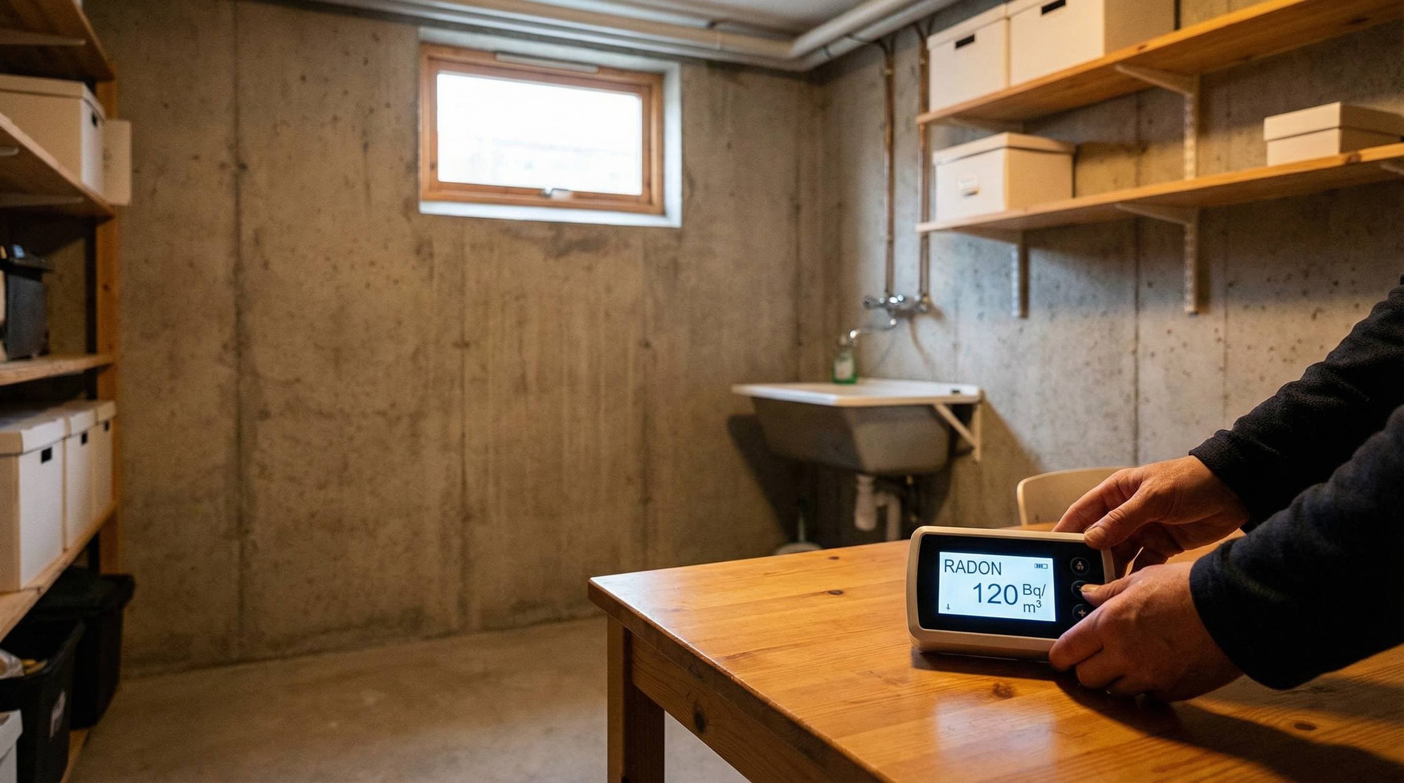 Radonmåling – gjennomføring, tolkning og tiltak