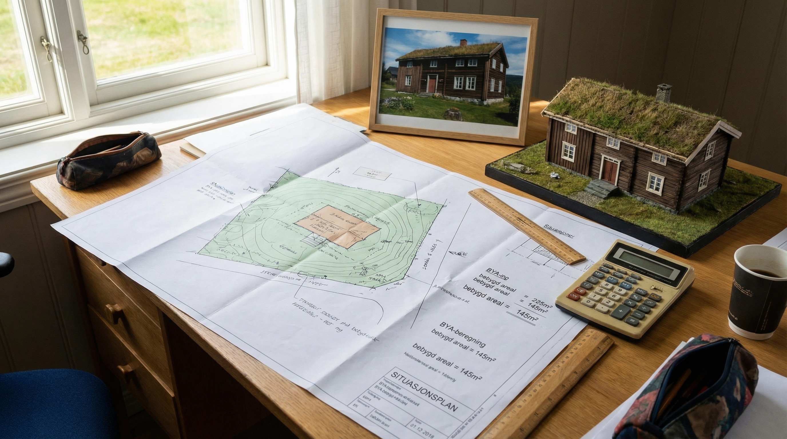 Bya – bya, bruttoareal og tips