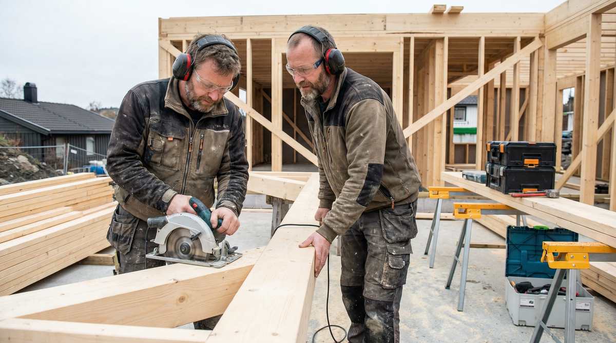 Tømrer - Hva koster det? Se priser og sammenlign tilbud (2026)