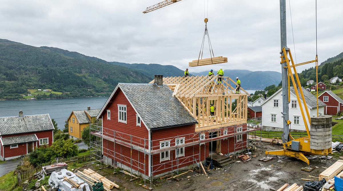 Bygge på huset - Hva koster det? Se priser og sammenlign tilbud (2026)
