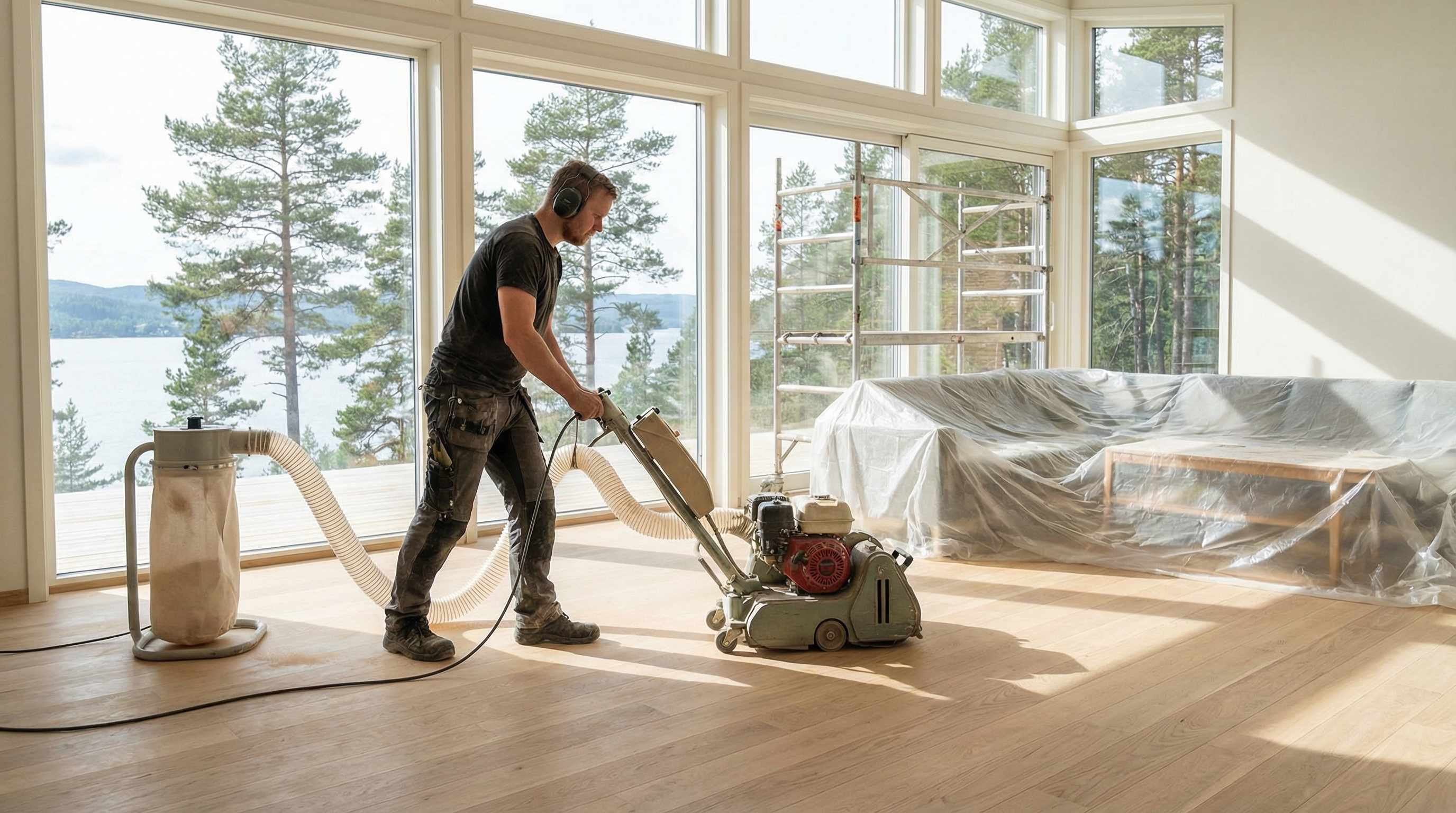 Gulvsliping – fremgangsmåte, priser og tips