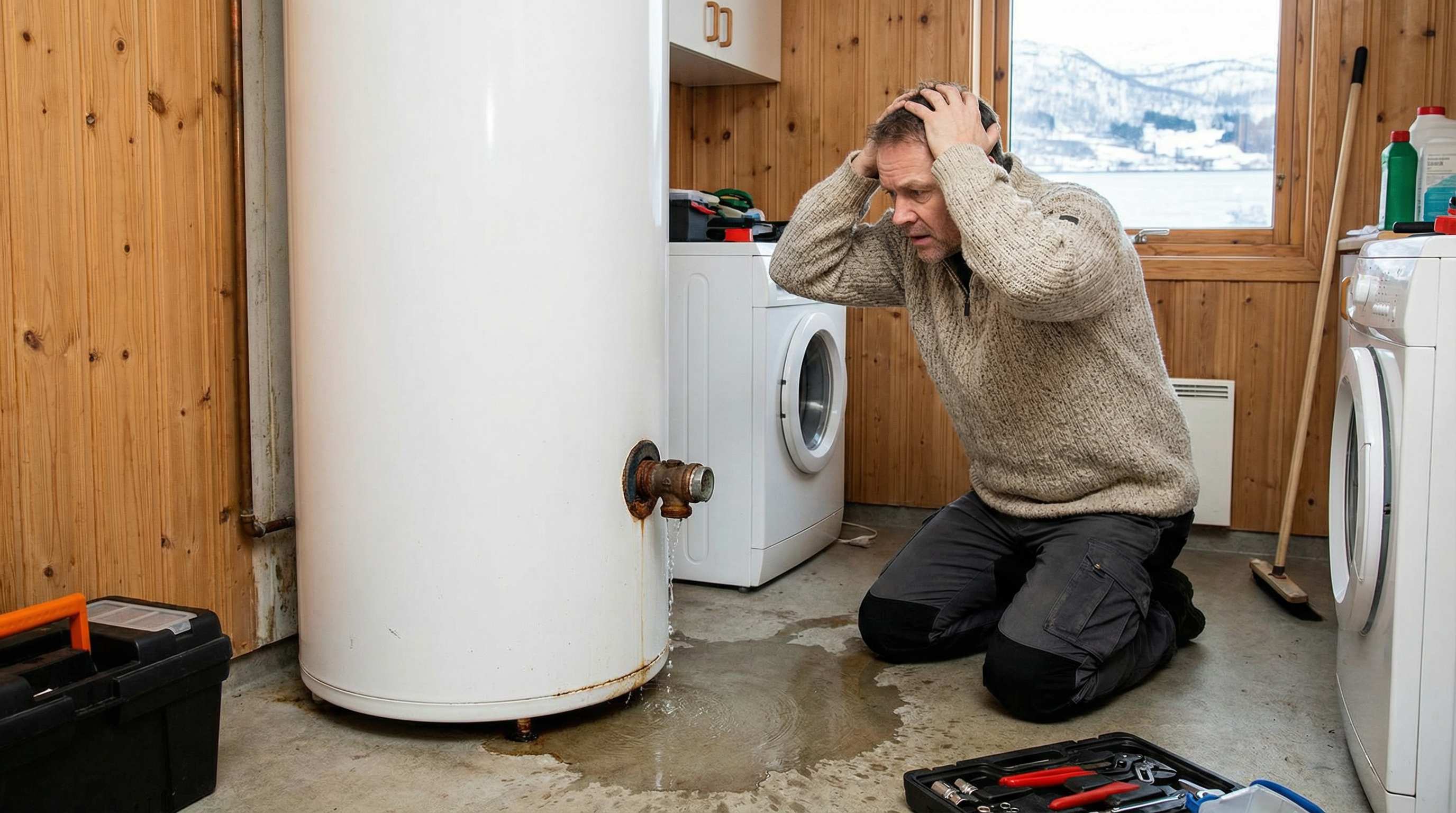 Varmvannsbereder lekkasje – årsaker, tiltak og forebygging